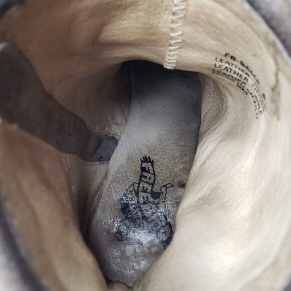 Freebird Belle Ankle Booties Women's Distressed Suede Tier Fringe Western Boho 6 - Picture 10 of 15